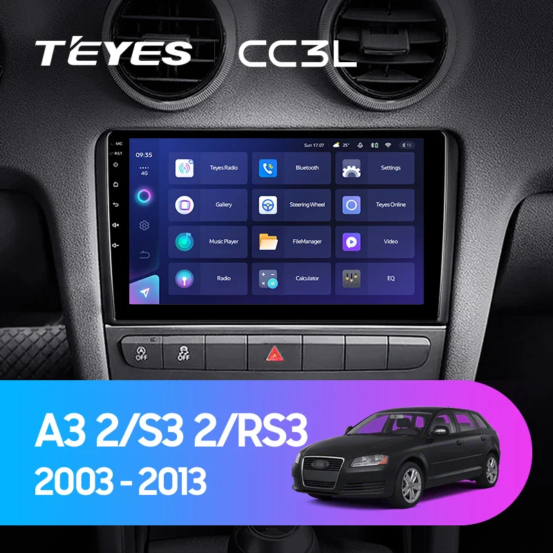 Audi A3 2 8P (2003-2013) / S3 2 (2006-2012) RS3 1 (2011-2012)