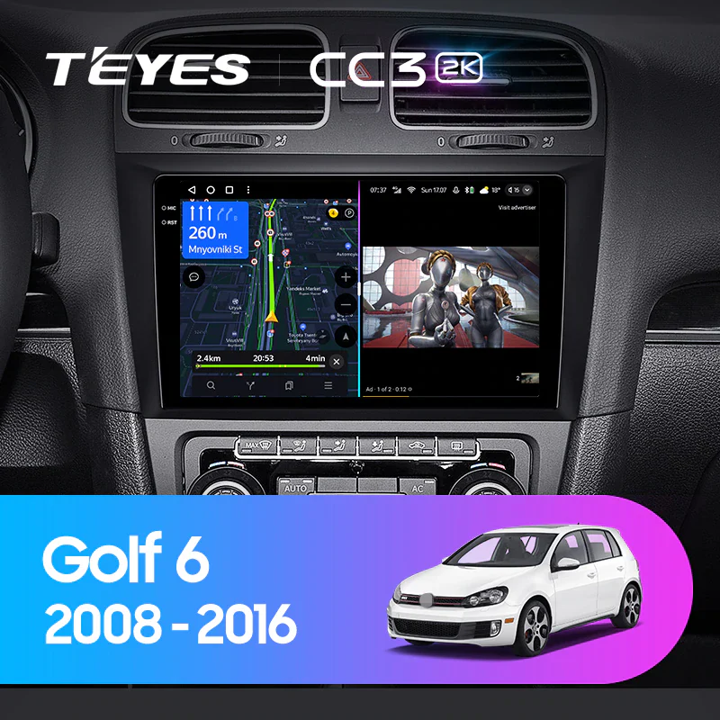 Volkswagen Golf 6 MK6 (2008-2016)