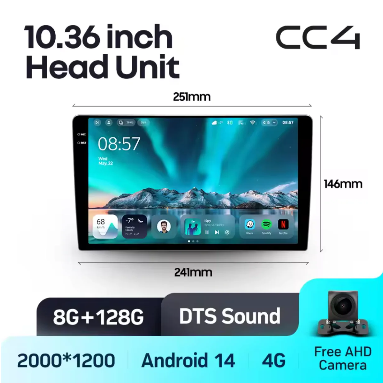 CC4 Head unit (Custom Order) - Image 10