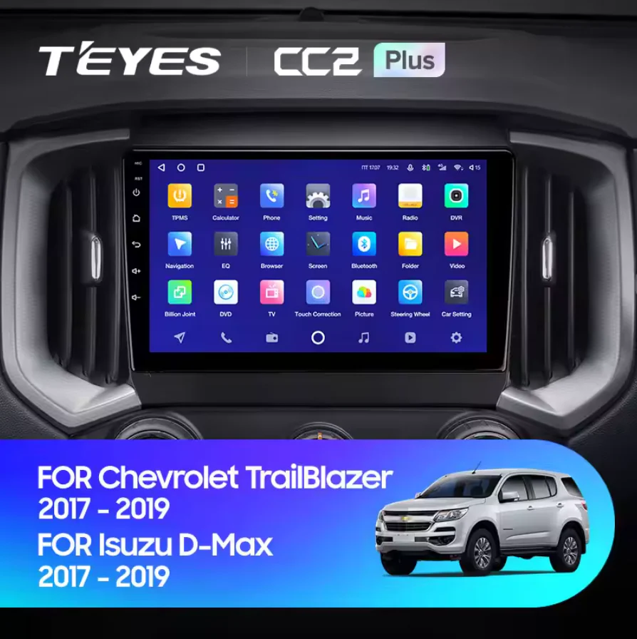 Chevrolet TrailBlazer / Colorado / Isuzu D-MAX DMax / MU-X (2017-2019)