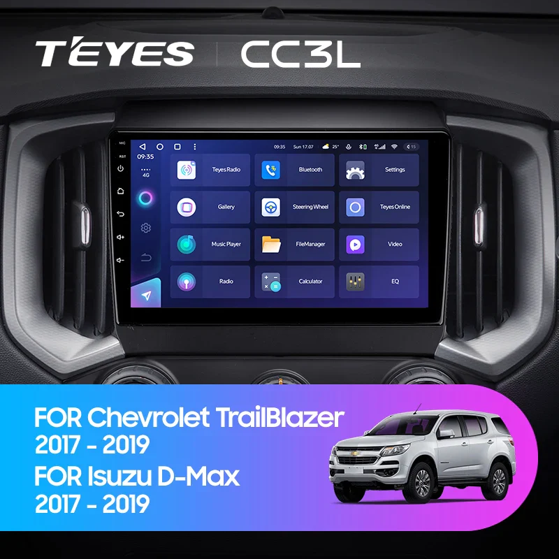 Chevrolet TrailBlazer / Colorado / Isuzu D-MAX DMax / MU-X (2017-2019)