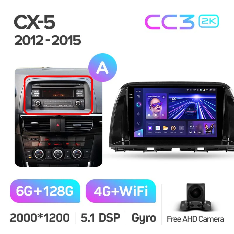 Mazda CX5 CX-5 CX 5 (2012-2015) 10.2 Inch Screen - Image 8