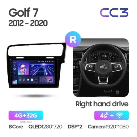 Volkswagen Golf 7 MK7 (2012-2020) Right Hand Drive - Image 4