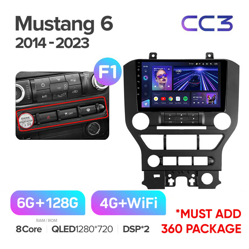 Ford Mustang 6 S550 (2014-2023) Left Hand Drive - Image 5