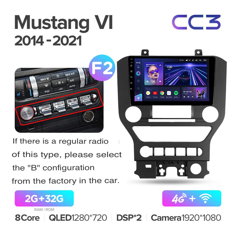 Ford Mustang 6 S550 (2014-2023) Left Hand Drive - Image 9