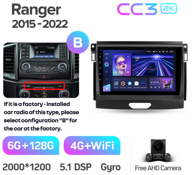 Ford Ranger P703 / PX2 Xii / Everest (2015-2022) - Image 19