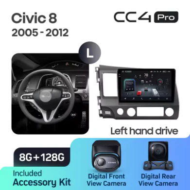 Honda Civic 8 FK FN FD (2005-2012) Left Hand Drive - Image 8