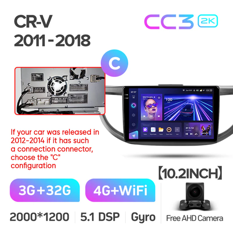 Honda CR-V CRV 4 RM RE (2011-2018) 10.2" Screen - Image 17