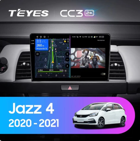 Honda Jazz 4 (2020-2021) Left Hand Drive