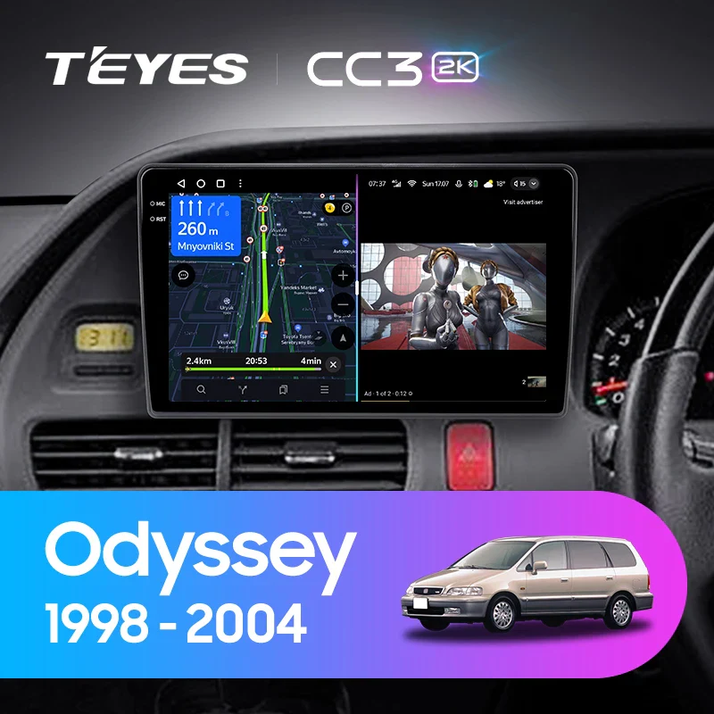 Honda Odyssey RL1 (1998-2004) Right-Hand Drive
