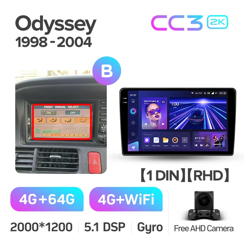 Honda Odyssey RL1 (1998-2004) Right-Hand Drive - Image 12