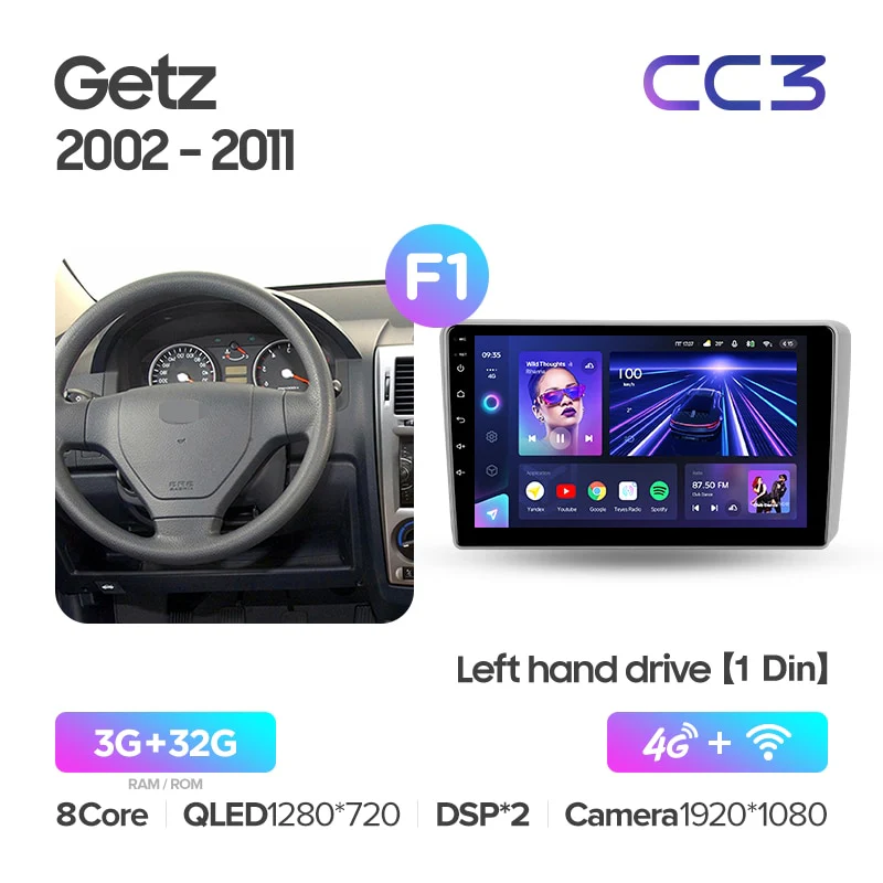 Hyundai Getz 1 (2002-2011) Left Hand Drive - Image 5