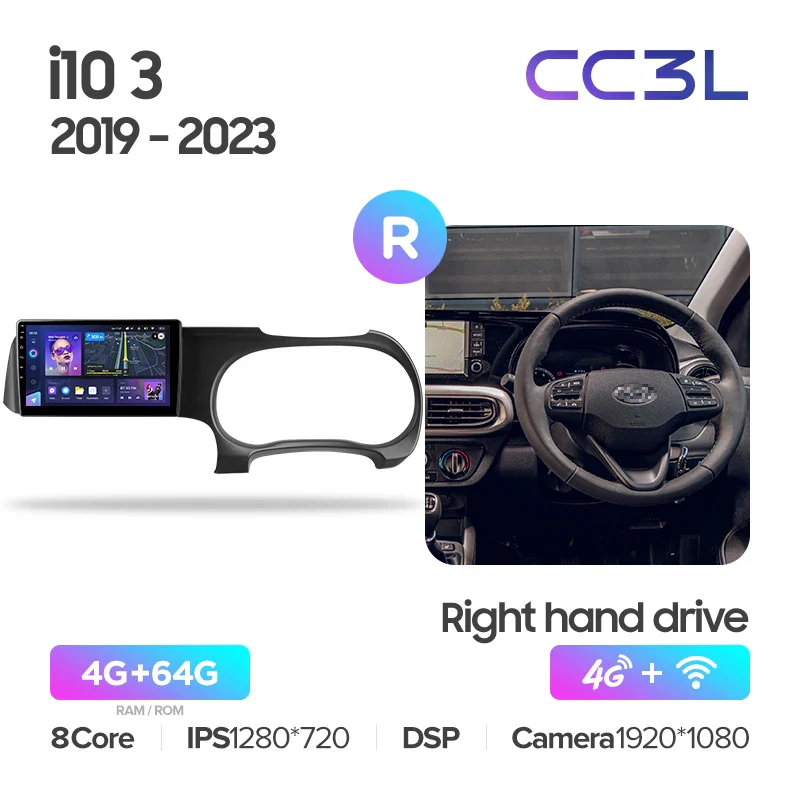 Hyundai i10 3 (2019-2023) Right Hand Drive - Image 6