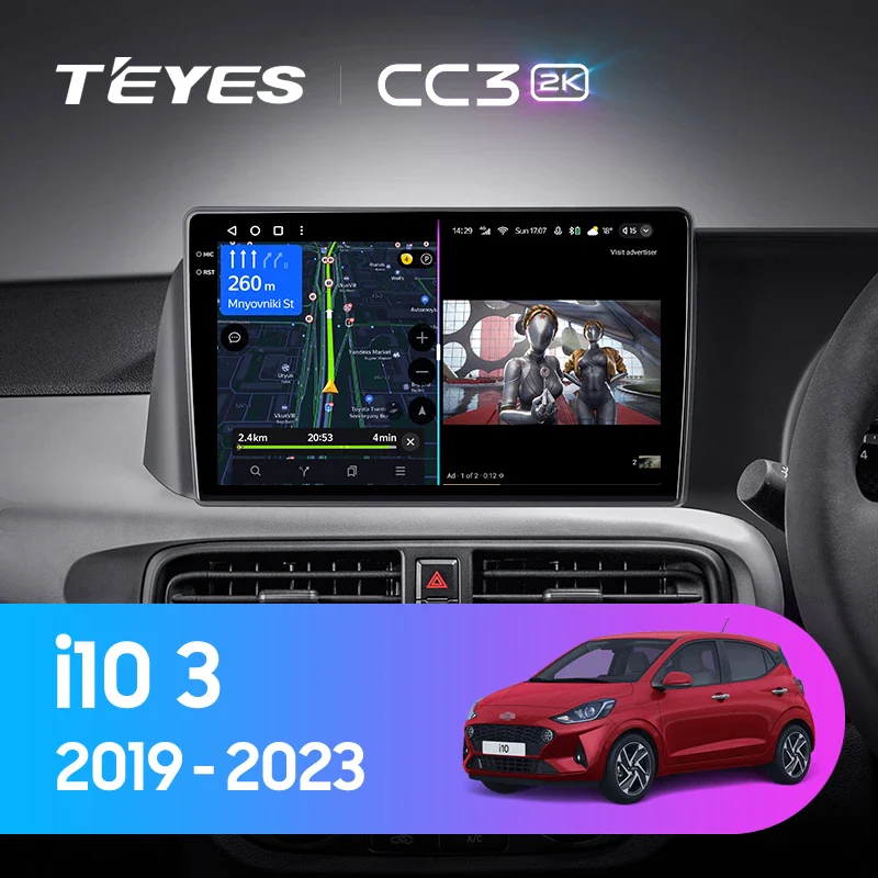 Hyundai i10 III 3 (2019-2023) Right hand driver