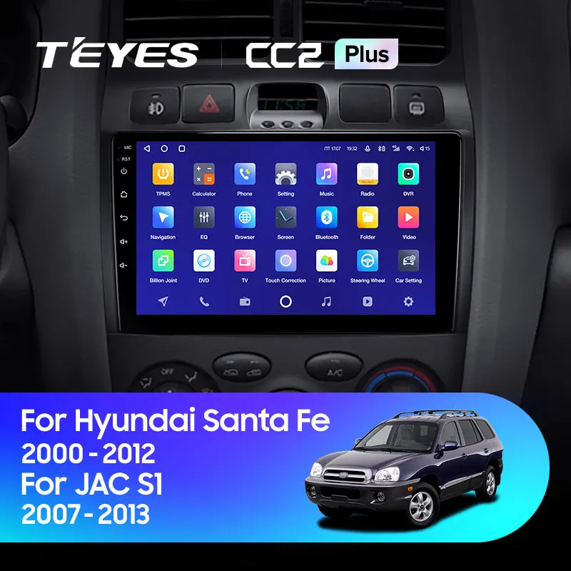 Hyundai Santa Fe SM (2000-2012) /  JAC S1 (Rein) 1 (2007-2013)