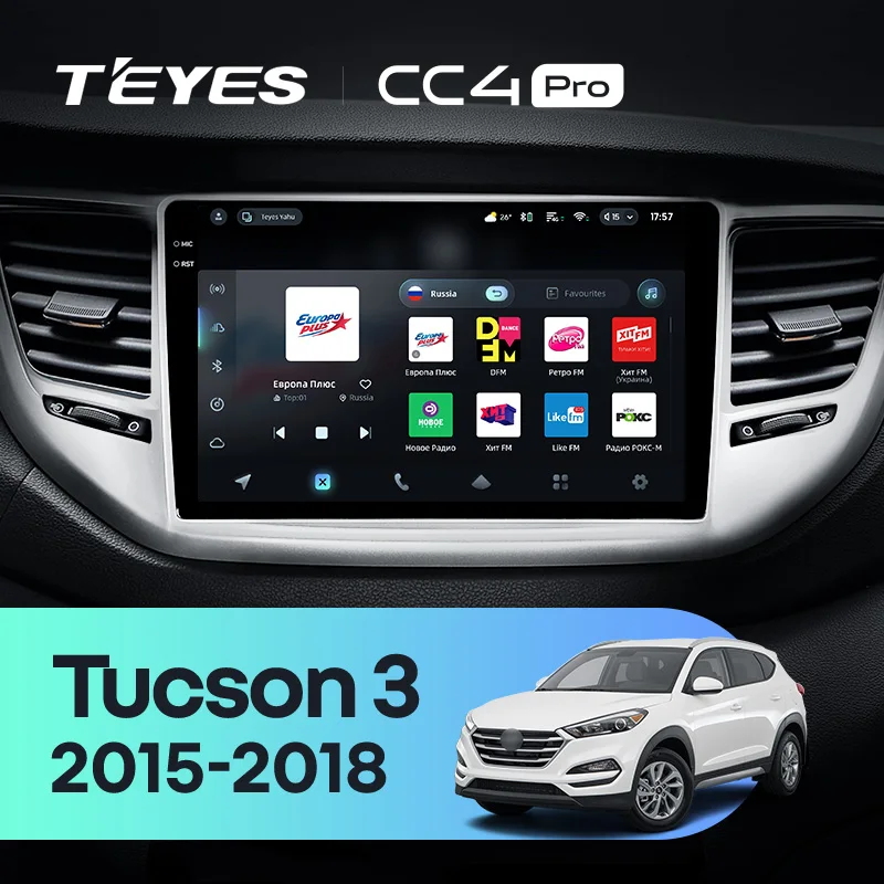 Hyundai Tucson 3 (2015-2018) Left Hand Drive