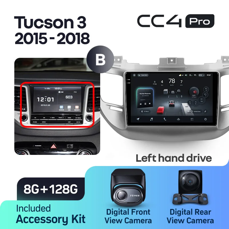 Hyundai Tucson 3 (2015-2018) Left Hand Drive - Image 10