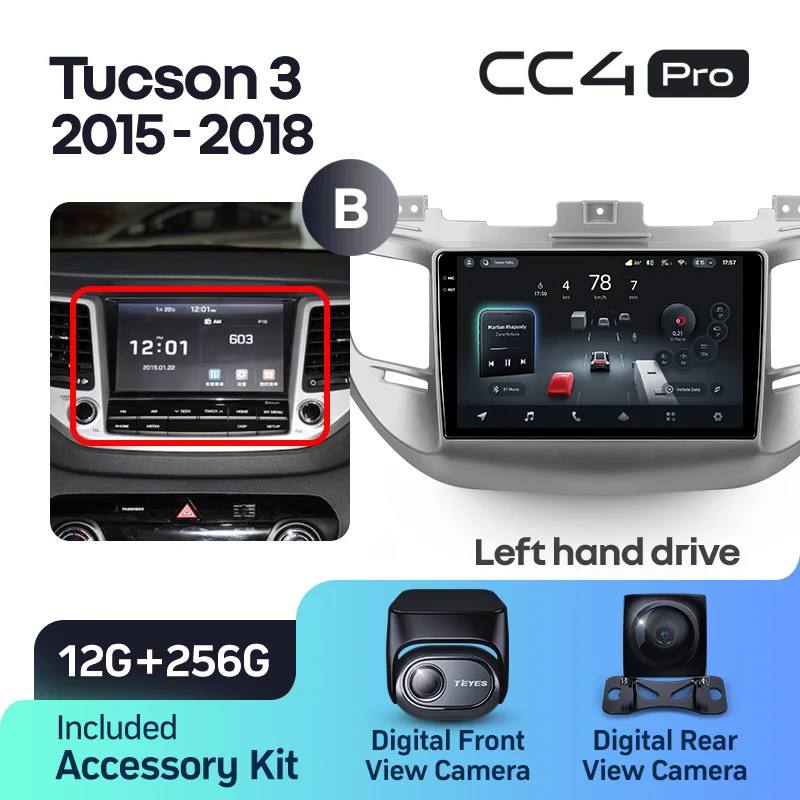 Hyundai Tucson 3 (2015-2018) Left Hand Drive - Image 11