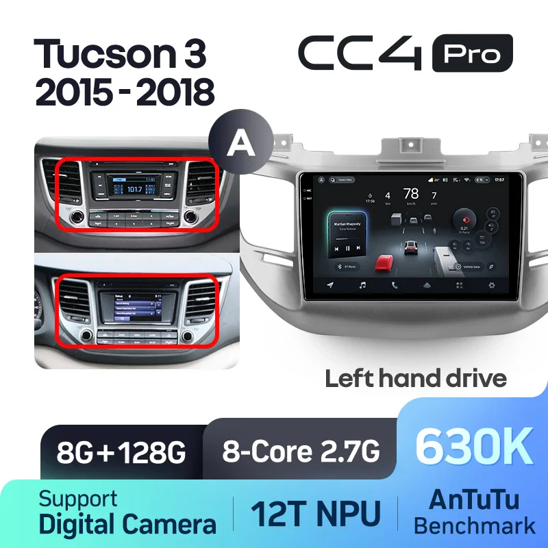 Hyundai Tucson 3 (2015-2018) Left Hand Drive - Image 12
