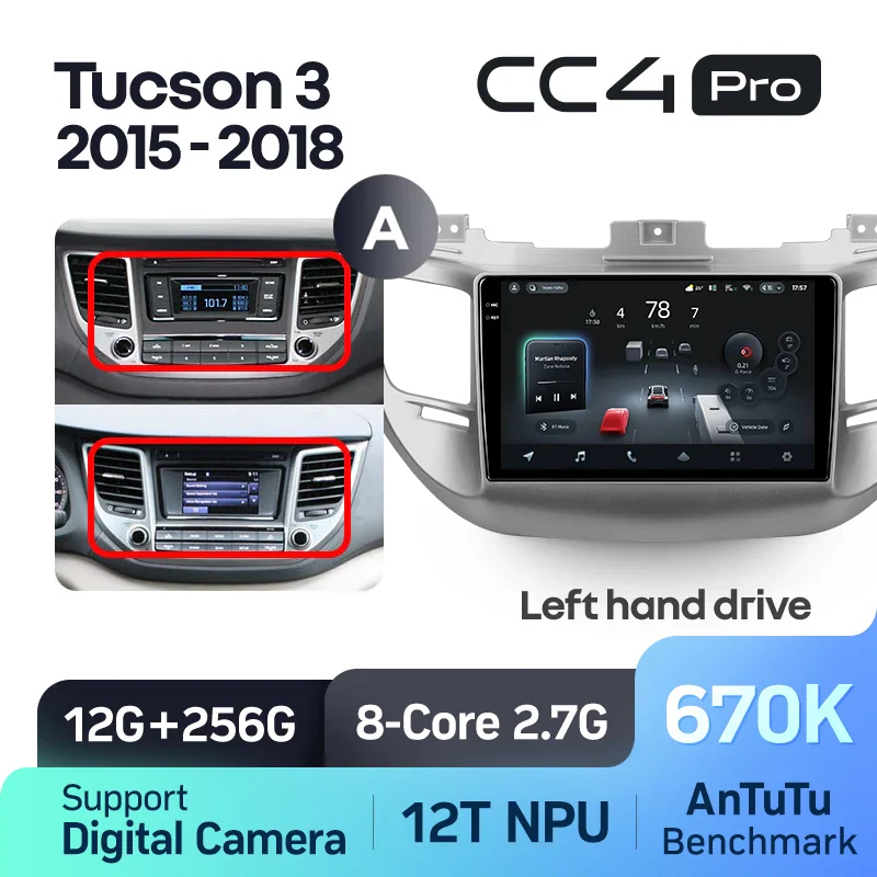 Hyundai Tucson 3 (2015-2018) Left Hand Drive - Image 13