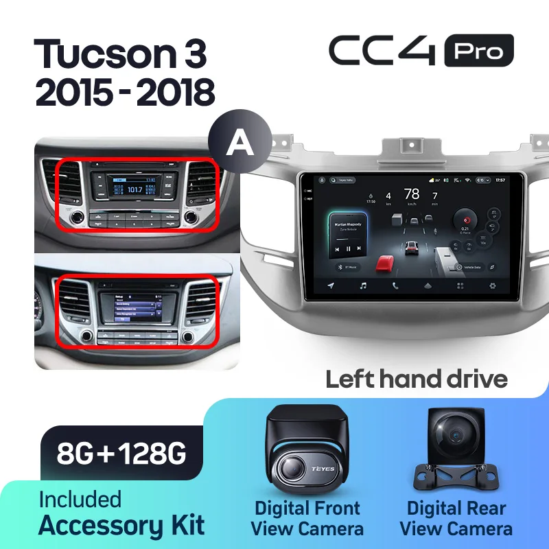 Hyundai Tucson 3 (2015-2018) Left Hand Drive - Image 14