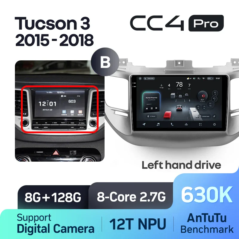 Hyundai Tucson 3 (2015-2018) Left Hand Drive - Image 8