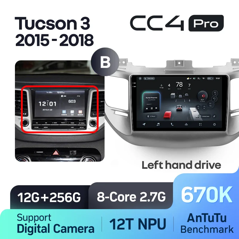 Hyundai Tucson 3 (2015-2018) Left Hand Drive - Image 9