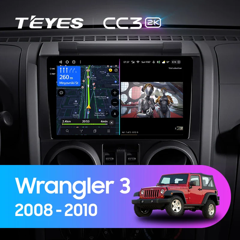Jeep Wrangler 3 JK (2008-2010)