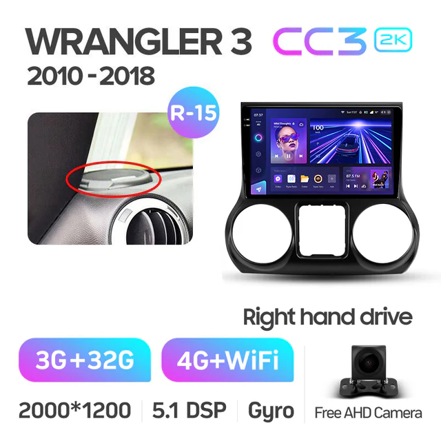 Jeep Wrangler 3 JK (2010-2018) Right Hand Drive - Image 11