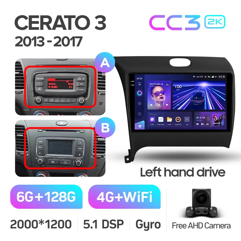 Kia Forte Cerato 3 (2013-2017) Left hand drive - Image 22
