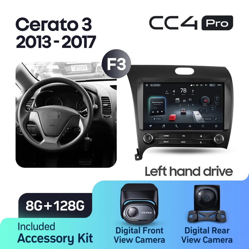 Kia Forte Cerato 3 (2013-2017) Left Hand Drive - Image 10