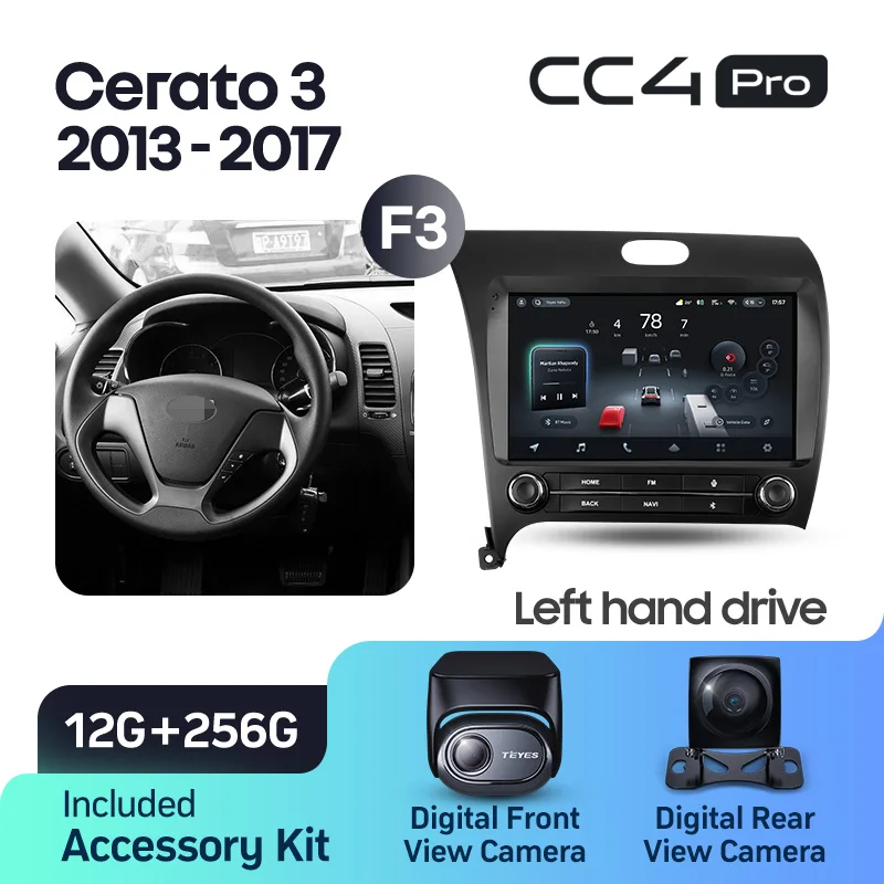 Kia Forte Cerato 3 (2013-2017) Left Hand Drive - Image 18