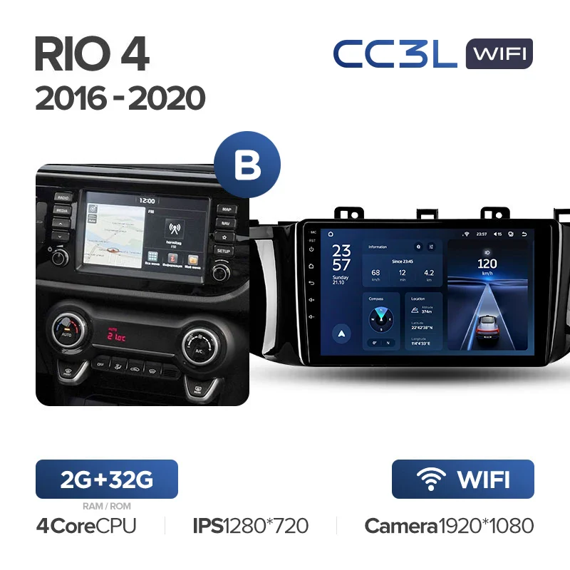 Kia RIO 3 (2011-2020) Left Hand Drive - Image 11
