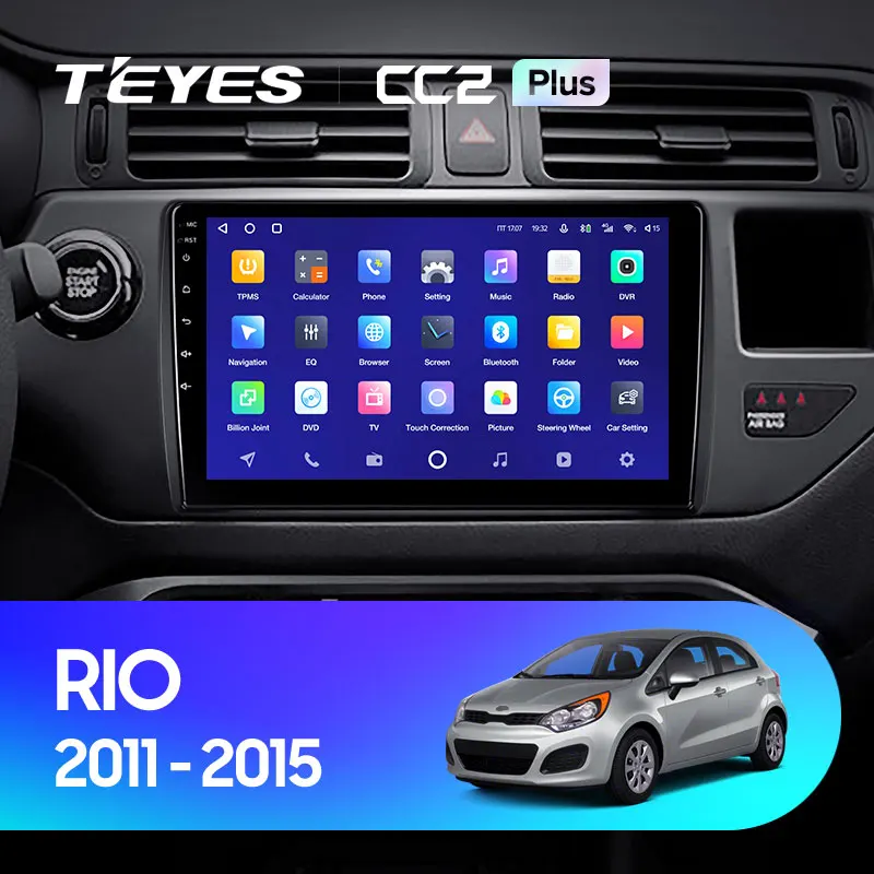Kia RIO 4 K3 (2011-2015) Left Hand Drive