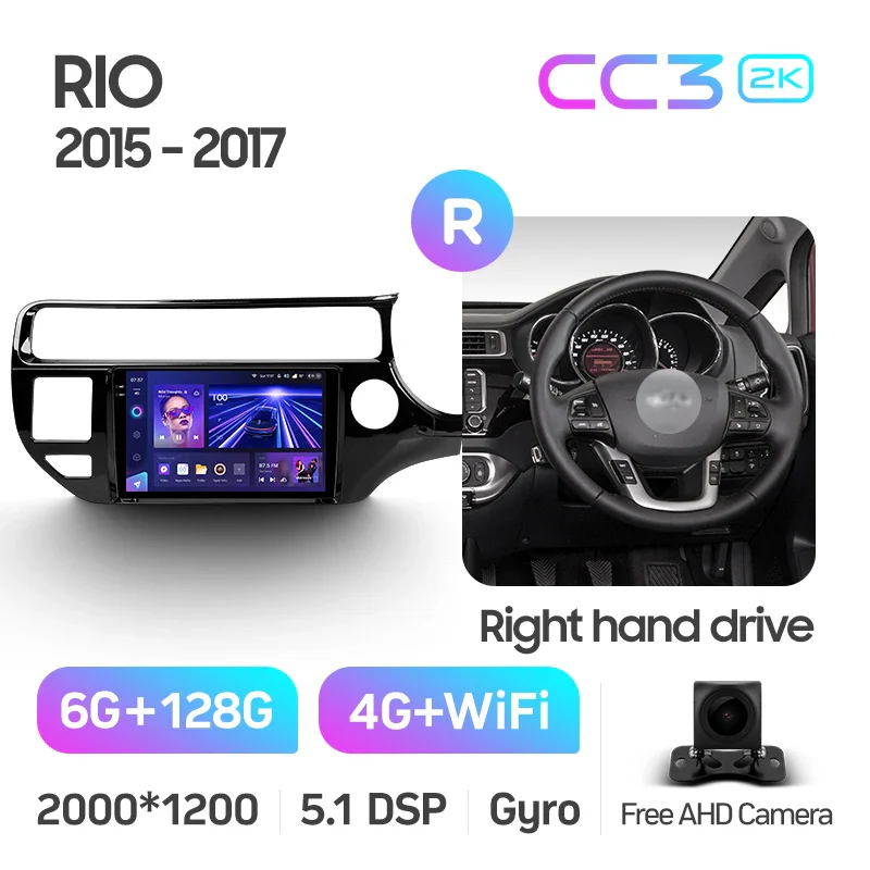 Kia RIO 4 K3 LHD RHD (2015-2017) - Image 7