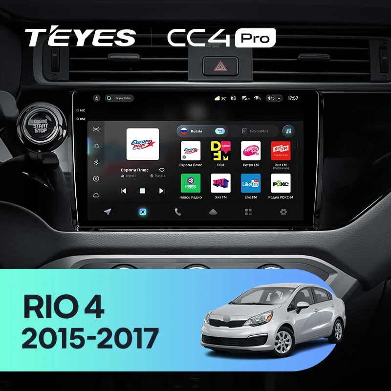 Kia RIO 4 K3 LHD RHD (2015-2017)