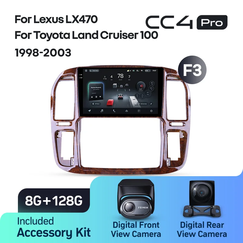 Lexus LX470 For Toyota Land Cruiser LC 100 (1998-2003) - Image 12