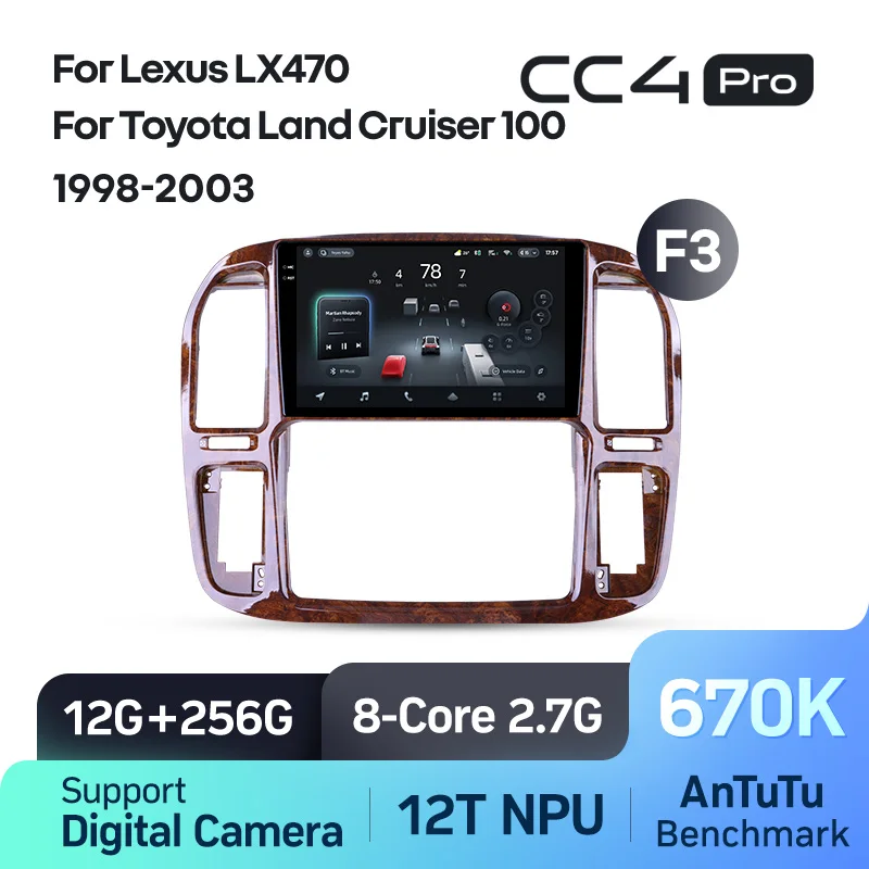 Lexus LX470 For Toyota Land Cruiser LC 100 (1998-2003) - Image 13