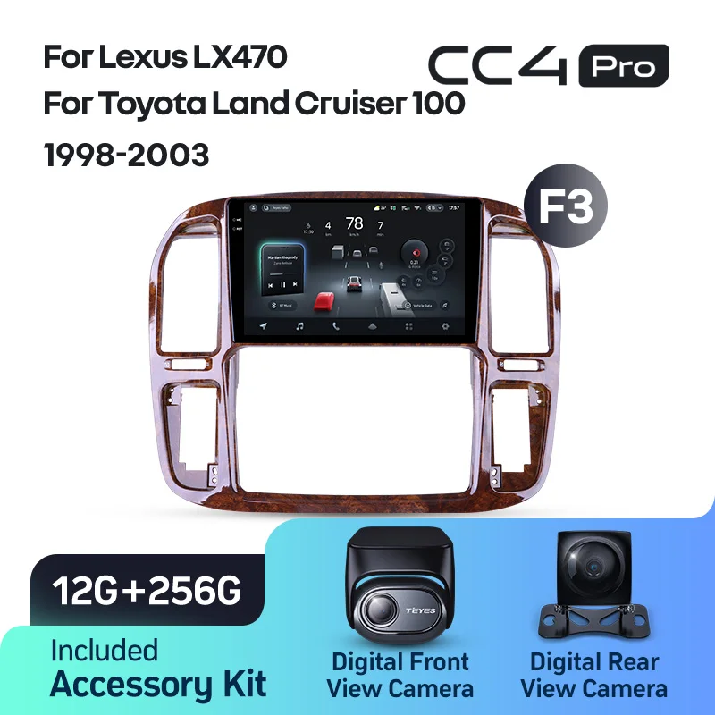 Lexus LX470 For Toyota Land Cruiser LC 100 (1998-2003) - Image 14