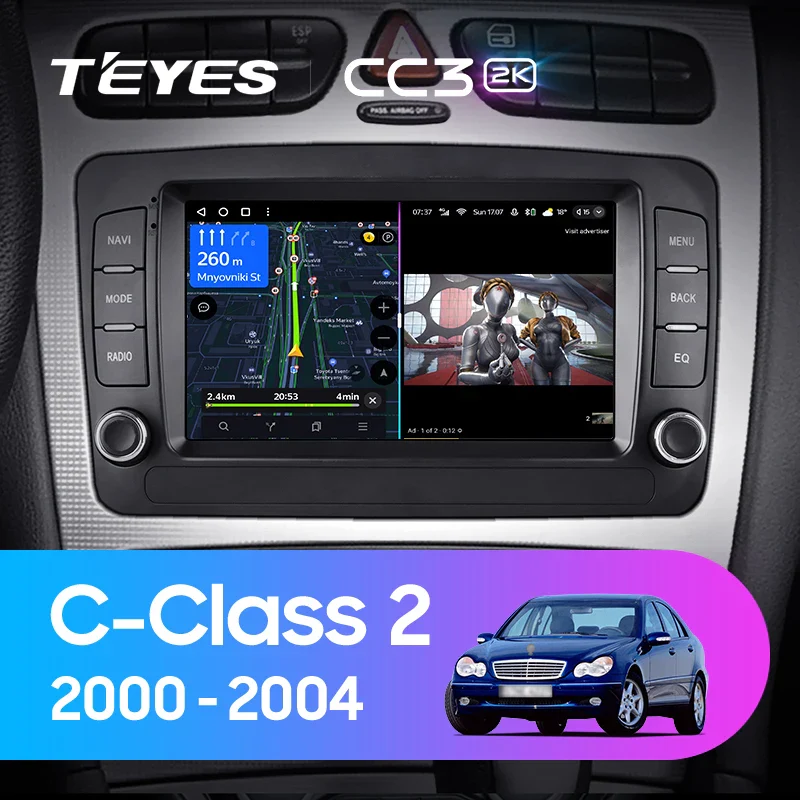 Mercedes-Benz C-Class 2 S203 CL203 W203 C203 (2000-2004)