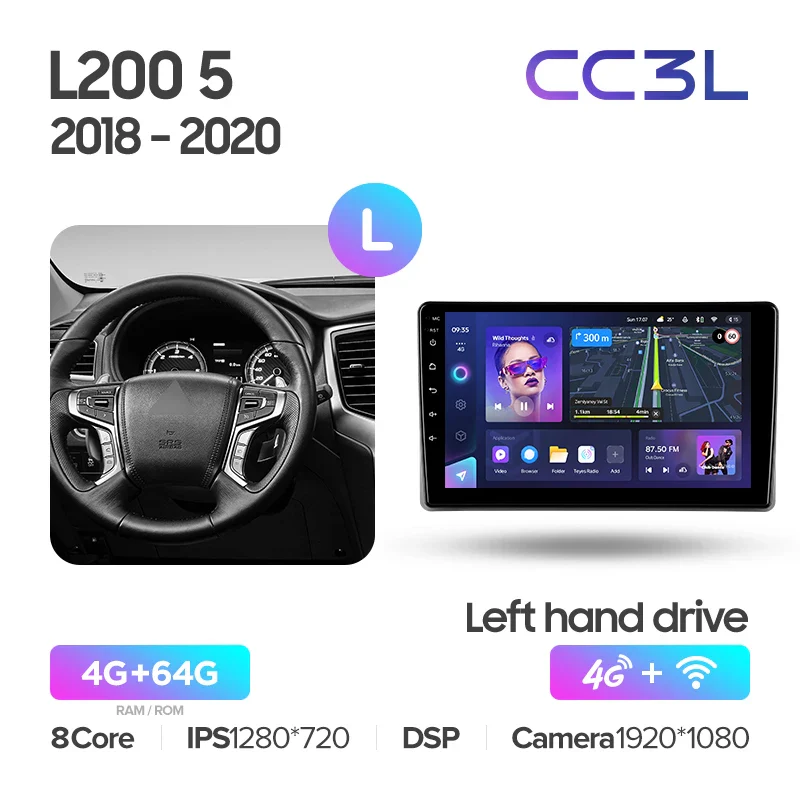 Mitsubishi L200 5 (2018-2020) Left Hand Drive - Image 6