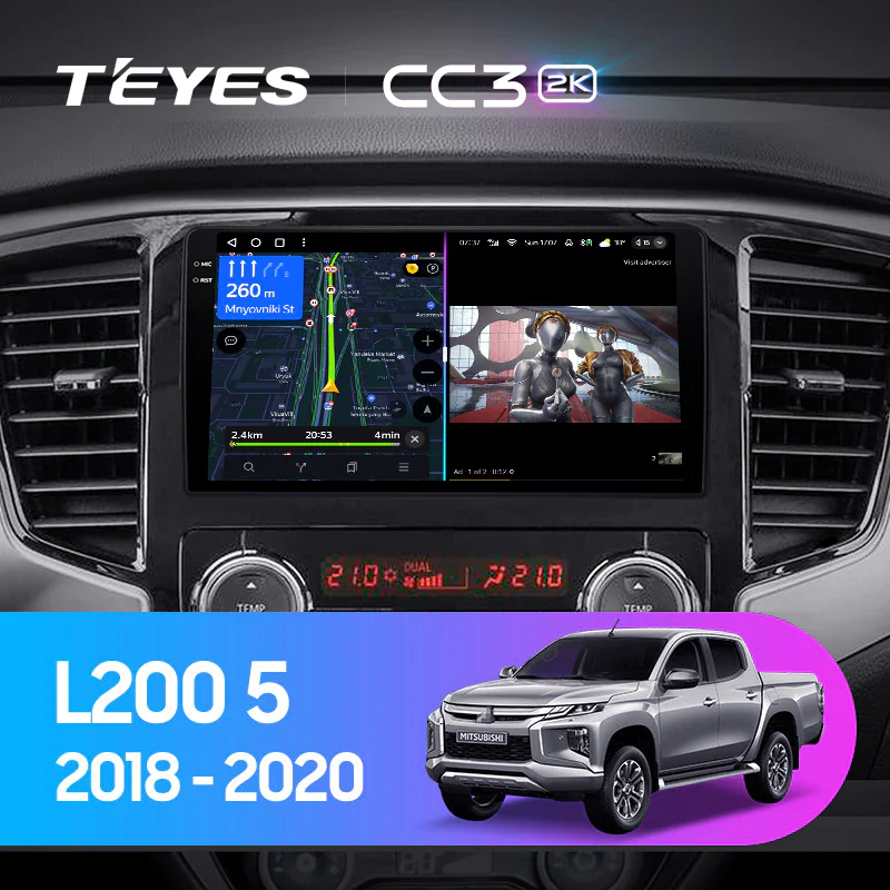 Mitsubishi L200 Triton 5 MR (2018-2020) Right Hand Drive
