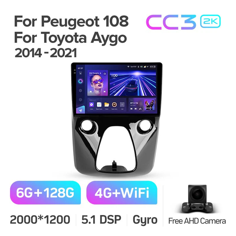 Peugeot 108 For Toyota Aygo B40 (2014 - 2021) - Image 14