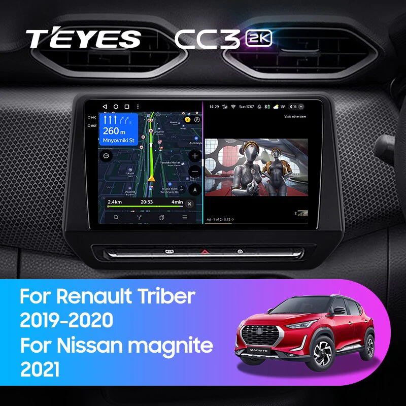 Renault Triber (2019-2020) / Nissan Magnite (2021) Right hand drive