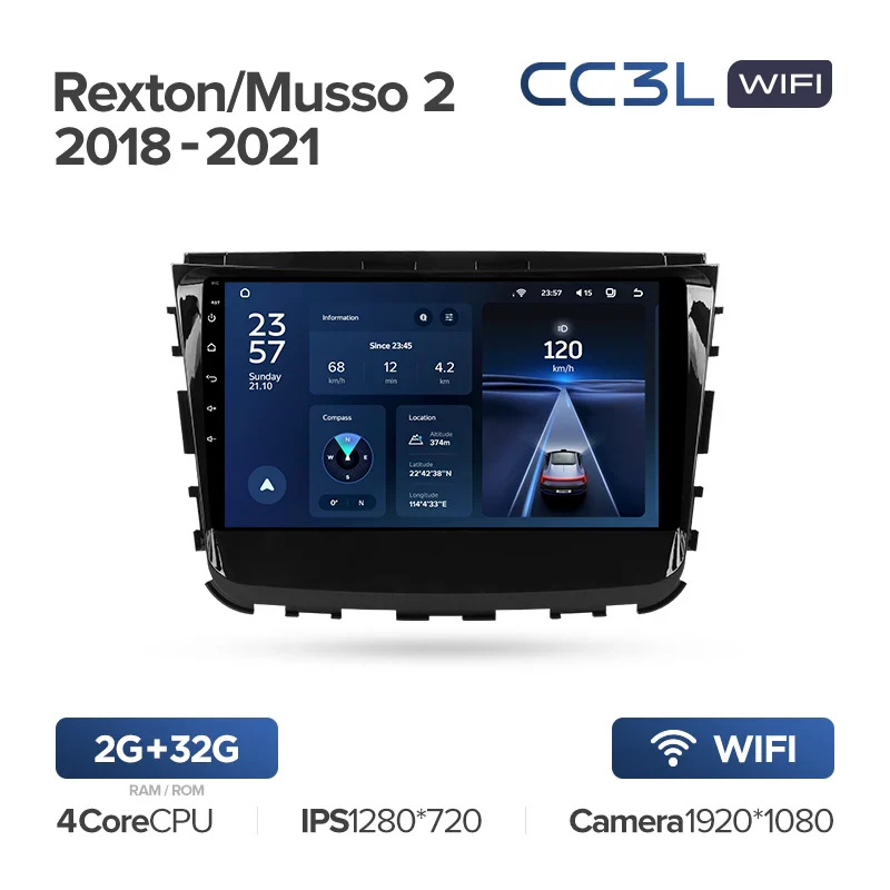 SsangYong Rexton Y450 Y400 Musso 2 (2018-2021) - Image 4