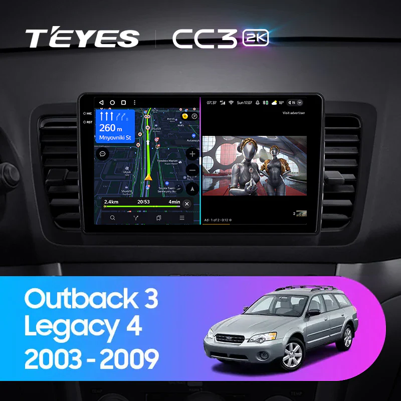 Subaru Outback 3 Legacy 4 (2003-2009) Right Hand Drive