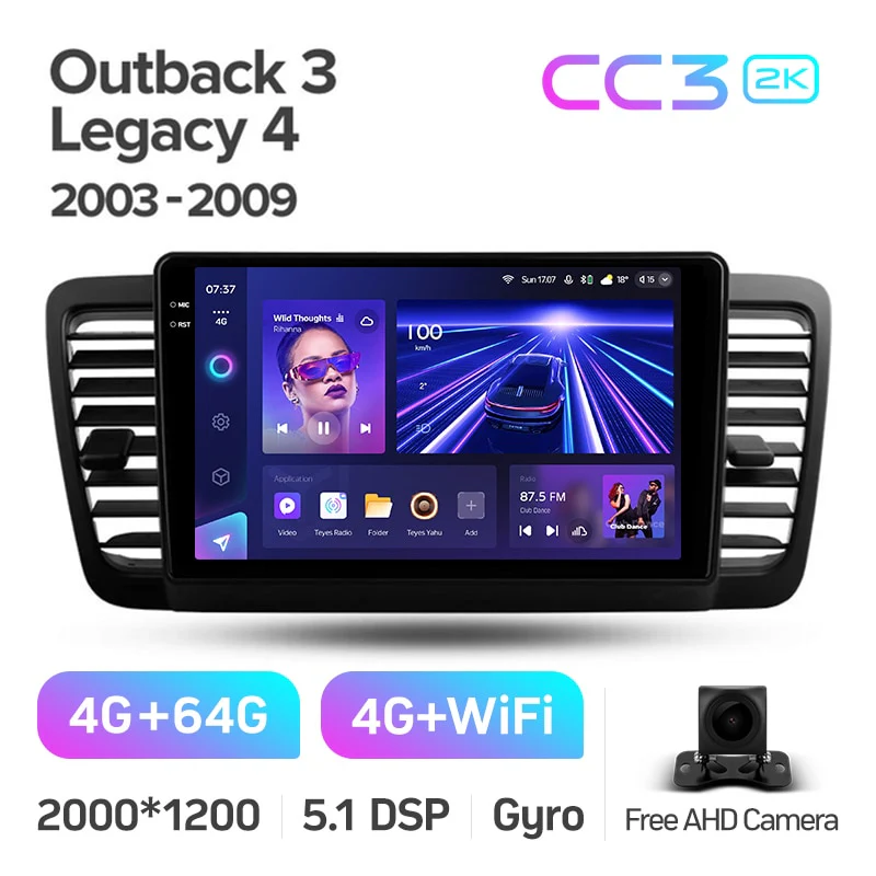 Subaru Outback 3 Legacy 4 (2003-2009) Right Hand Drive - Image 7