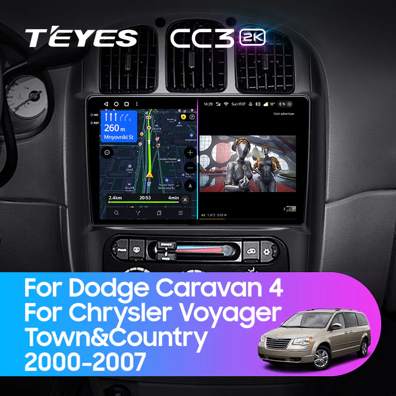 Dodge Caravan 4 / Chrysler Voyager RG RS Town & Country RS (2000-2007)