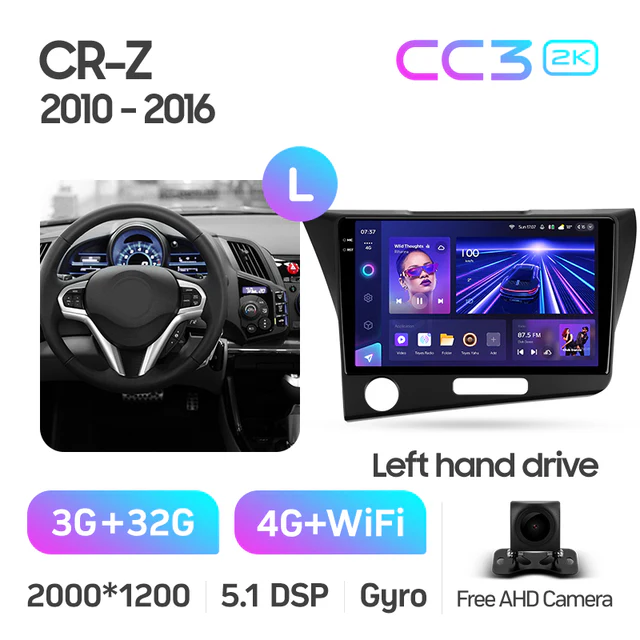 Honda CR-Z 1 CRZ (2010-2016) RHD & LHD - Image 11
