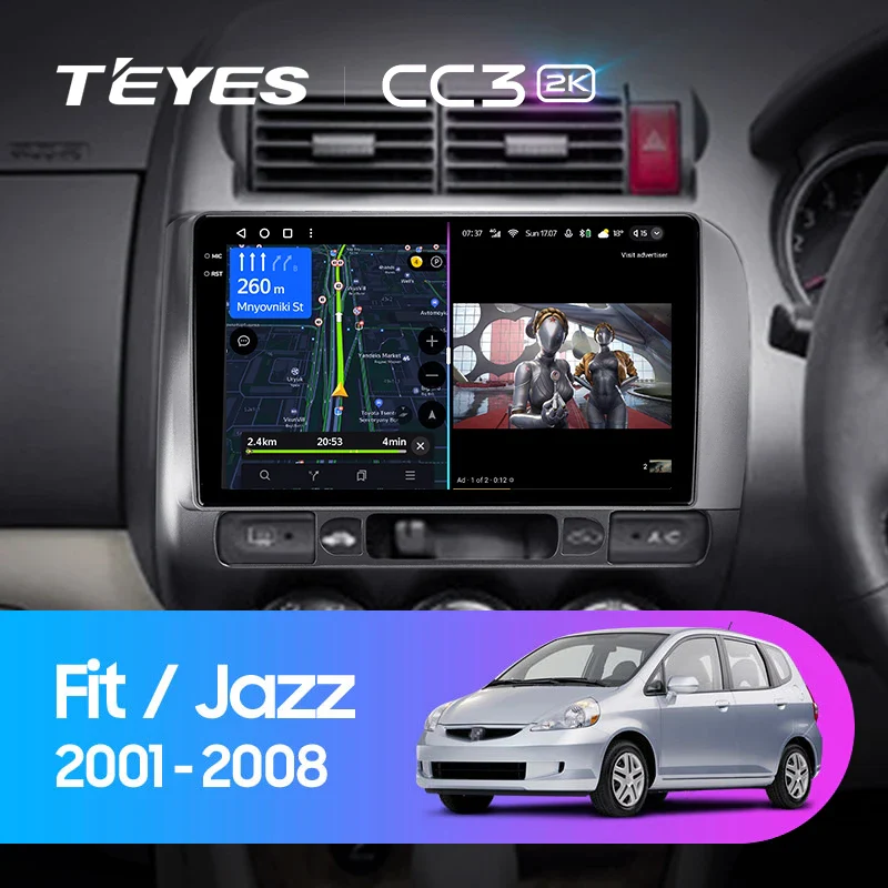 Honda Fit Jazz GD (2001-2008) Right hand driver
